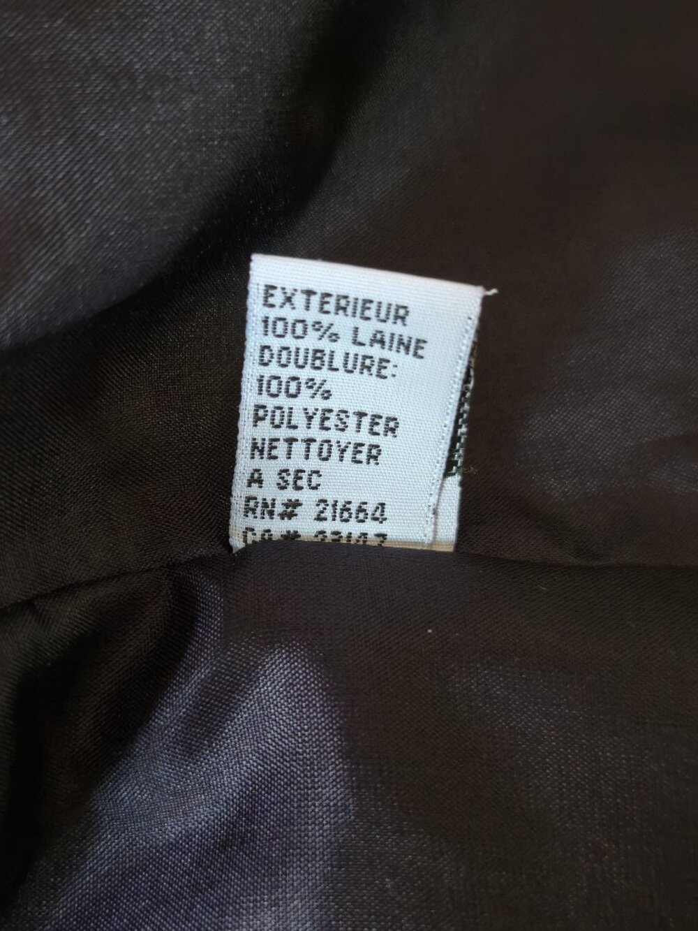 Vintage Talbots Purple 100% Wool Blazer | Made in USA | Size 14 - Picture 10 of 10